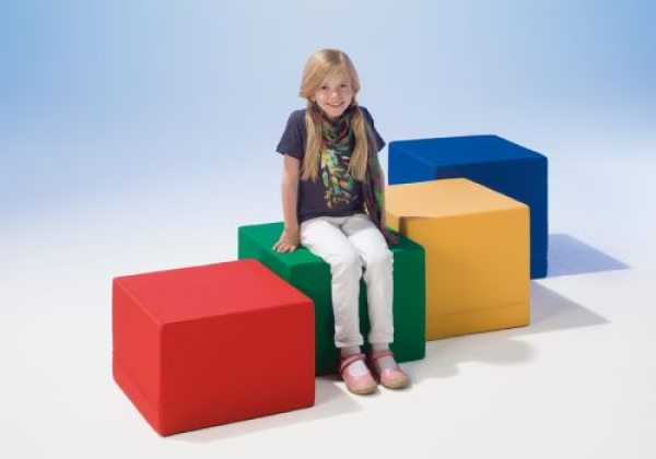 CUBE45-L | cuBe - Leder - Sitzhöhe 45 cm