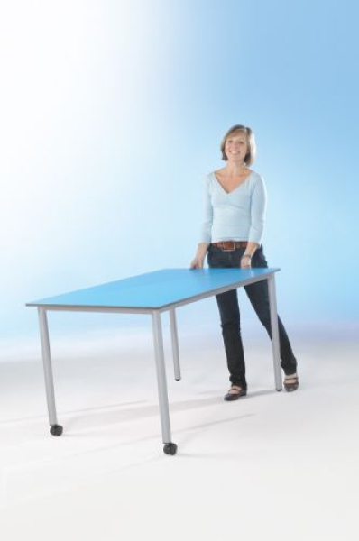 Vari² Corner - melaminbesch. Fahrbar, 113x80x80x72cm