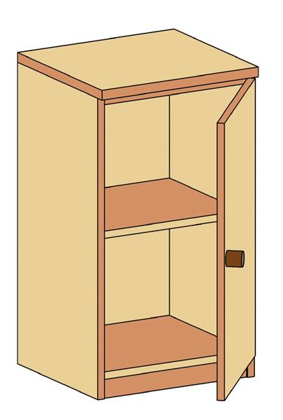 Anrichte   BxHxT 60 x 82,5 x 50 cm